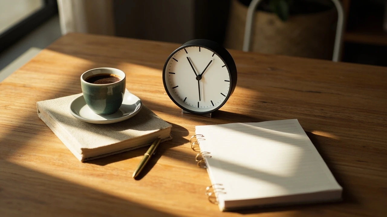 Orologio analogico che segna le 13:13, immagine editoriale sul 13.13 significato
